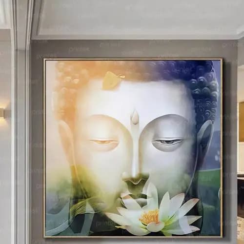 Tranh Phật Giáo mẫu canvas